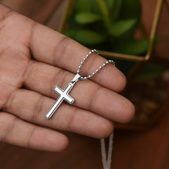 Bless Protection Jesus Cross Necklace